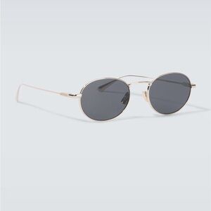 Saint Laurent SL 799 Gold Round Oval Sunglasses